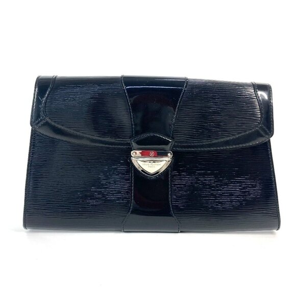 LOUIS VUITTON Black Leather Shoulder Bag - Picture 1 of 16